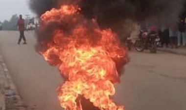 Mob lynches, burns innocent Okada rider in Gboko