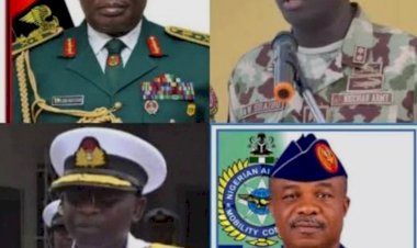 Tinubu seeks Senate confirmation of newly appointed Service Chiefs