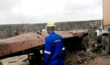 Gas explosion rocks Orile-Iganmu market  ..goods worth millions destroyed