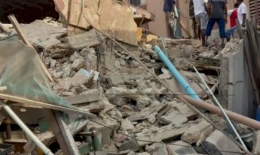 One dead, 21 rescued as two-storey building collapses in Lagos   ..several still trapped, search ongoing