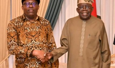 Rivers Gov, Fubara defects to APC, says Tinubu saved his political life..PDP warns of 