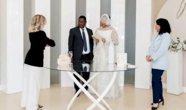 Akume weds former Ooni’s Queen, union draws political and royal attention