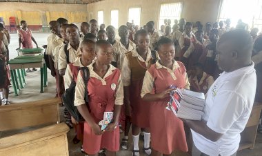 NIDO Africa sensitises Benue students on dangers of human trafficking and drug abuse, distributes flyers, books