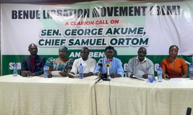 BLM urges Akume, Ortom to zone 2027 Benue gov'ship to Kwande, cites equity and historical imbalance