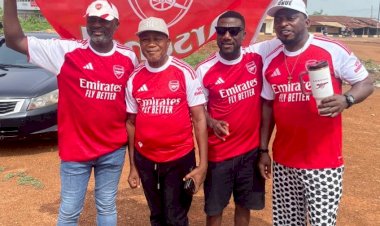 When thousands of excited Arsenal fans painted Makurdi red after historic EPL title win
