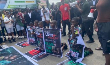 Protests in Oyo, Ogun as outrage grows over teachers', pupils' abduction in Oyo State, demand rescue of victims