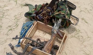 Troops recover 5 more terrorist bodies, arms in Borno