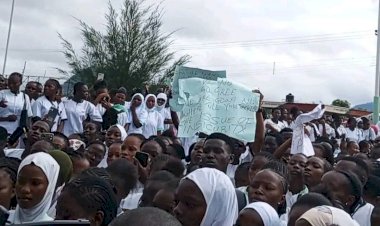 Taraba nursing students protest after alleged hostel attack, rape