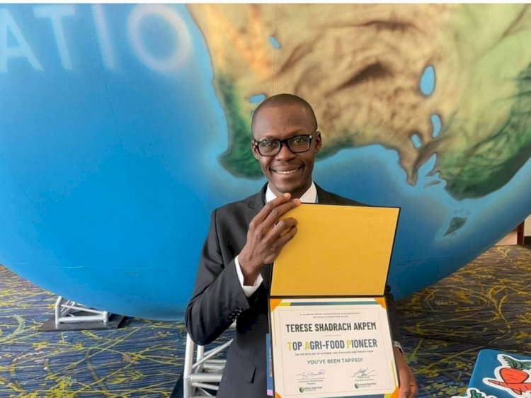 Nigerian Vet, Dr. Akpem Terese Shadrach, Wins $10,000 Global Innovation Award in U.S.