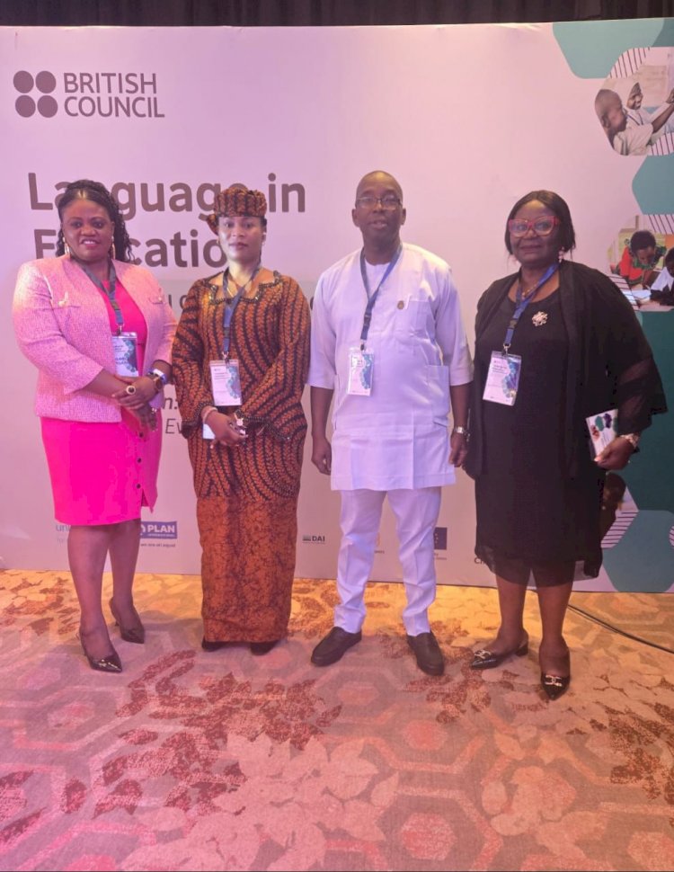 Benue SUBEB Chairman joins British Council Int'l Conference on language in Education in Abuja