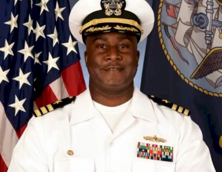 Nigerian-American officer Kelechi Ndukwe makes history with promotion to U.S. Navy Commodore