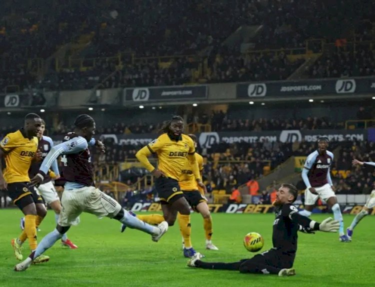Gomes fires Wolves to stunning derby win over Aston Villa