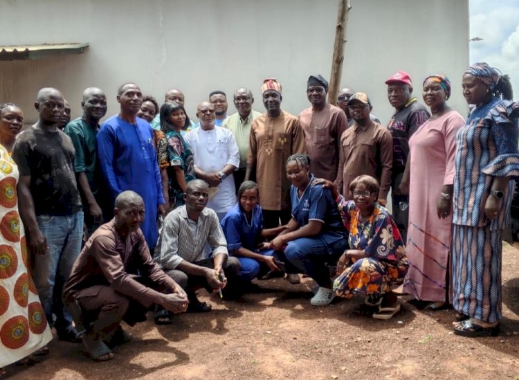 Benue healthcare boost: Ogwuche leads inspection of permanent site for Otukpo General Hospital